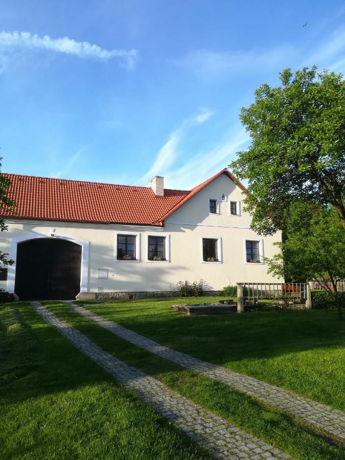Usedlost Pod Javorem Telč Buitenkant foto