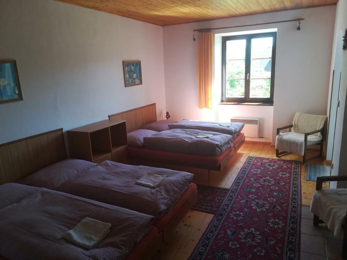 Usedlost Pod Javorem Telč Buitenkant foto
