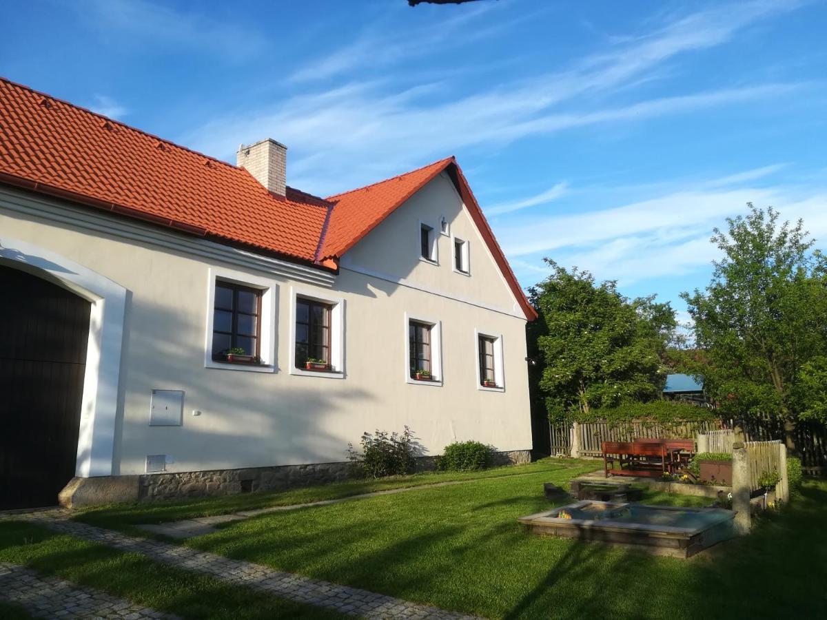 Usedlost Pod Javorem Telč Buitenkant foto